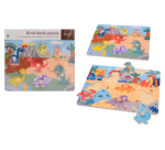 Puzzle à bouton Joueco Dino 2 assorti