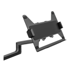 Neomounts DS20-425BL2 Monitor arm with laptop holder 17-27" - space saving