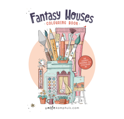 Kleurboek MUS Fantasy Houses