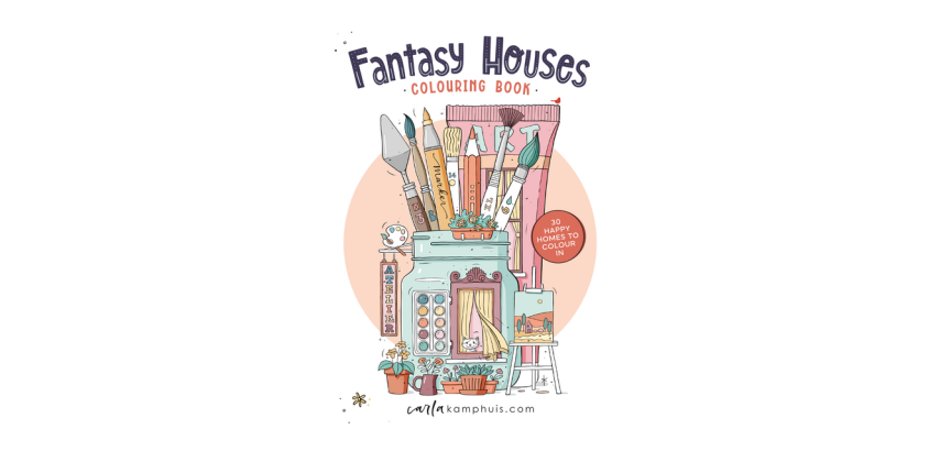 MUS Fantasy Houses Drawing Album