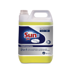 Liquide lave-vaisselle Sun Pro Formula 2-en-1 5L
