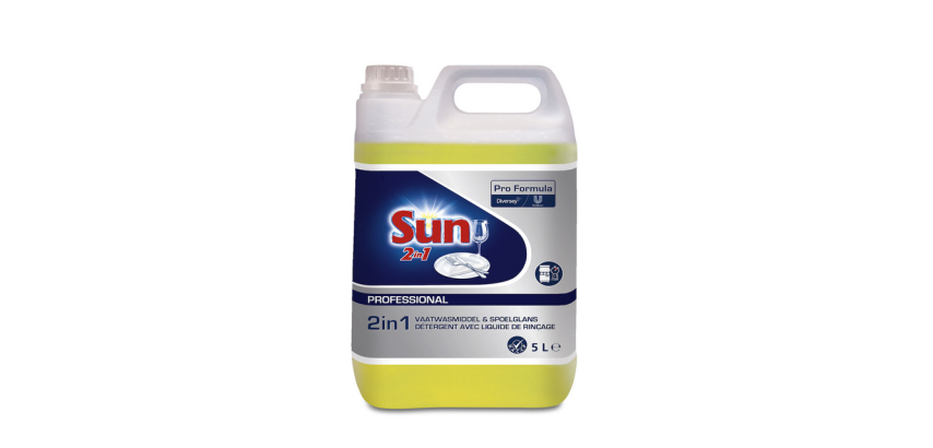 Vaatwasmiddel Sun Pro Formula 2in1 vloeibaar 5L