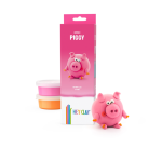 Hey Clay Modeling Clay Piggy 3 Pots