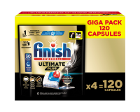 Finish Ultimate Plus Spülmaschinentabs 120 Stück Riesenpackung