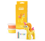 Pâte à modeler Hey Clay Sunny 3 pots