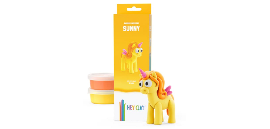 Hey Clay Knetmasse Sunny 3 Töpfe