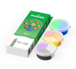 Pâte à modeler Hey Clay Peacock 3 pots