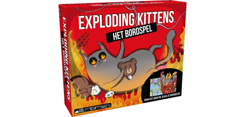 Exploding Kittens Het Bordspel