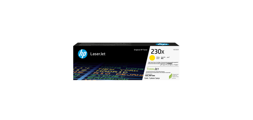 Cartouche toner HP W2302X 230X jaune