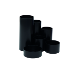 Organisateur de bureau MAULtubo 6 compartiments Ø150x125mm noir