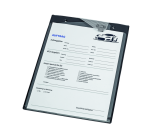 MAUL clipboard A4 portrait car workshop storage compartment black