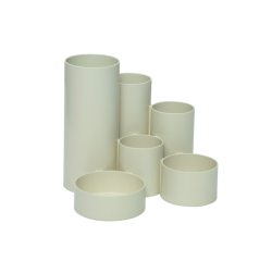 Organisateur de bureau MAULtubo 6 compartiments Ø150x125mm blanc