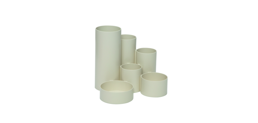 Pennenkoker MAUL tubo 6-vaks Ø150x125mm wit