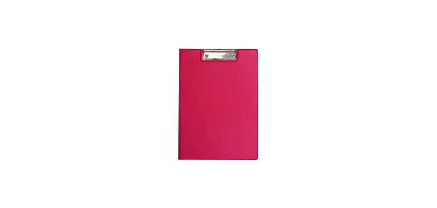 MAUL clipboard with flap A4 portrait PVC with red pen loop