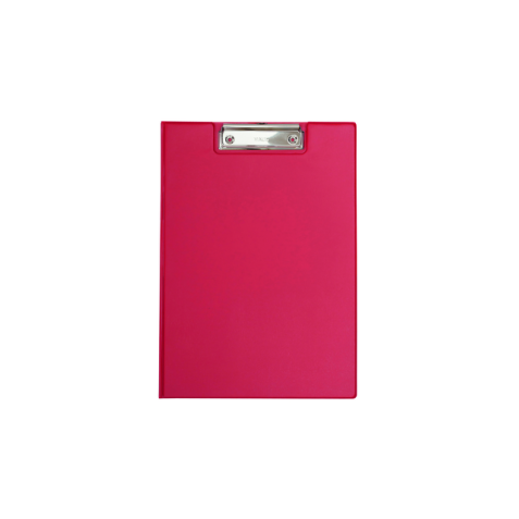Klembordmap MAUL A4 staand PVC met penlus rood