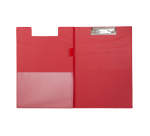 MAUL clipboard with flap A4 portrait PVC with red pen loop