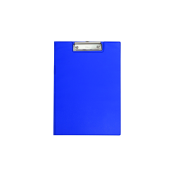 Klembordmap MAUL A4 staand PVC met penlus blauw