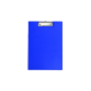 Porte-bloc à rabat MAUL A4 portrait PVC avec boucle stylo bleu