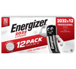 Energizer CR2032 lithium button cell 12 pieces