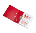 Pochette enveloppe Djois Color Collection A4 paysage perforée transparent