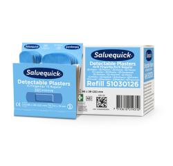 Pansement détectable Savequick Bleu mix 30 pièces