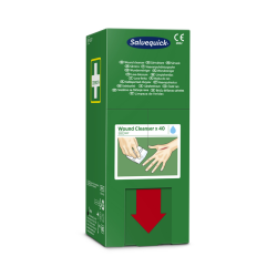 Lingettes Lave-blessure Salvequick stérile 40 pièces
