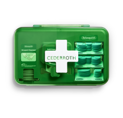 Wond dispenser Cederroth - Salvequick blauw