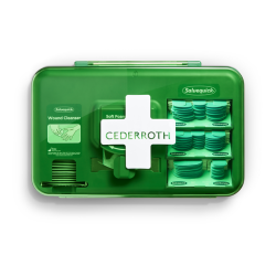 Wond dispenser Cederroth - Salvequick blauw