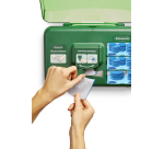 Wond dispenser Cederroth - Salvequick blauw