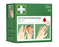 Bandage Cederroth Soft Foam 6cmx4,5m beige