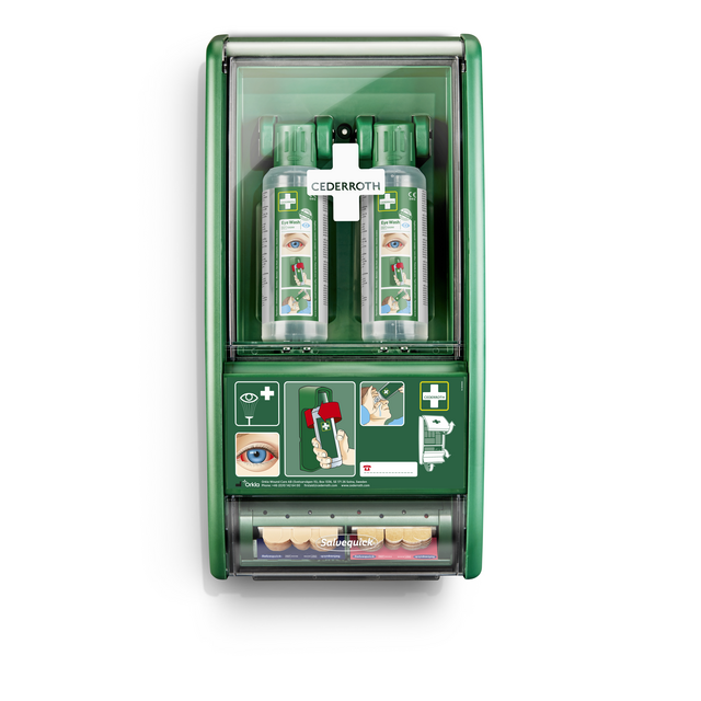 Station de douche oculaire Cederroth 2x 500ml