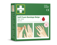 Bandage Cederroth Soft Foam 3cmx4,5m beige
