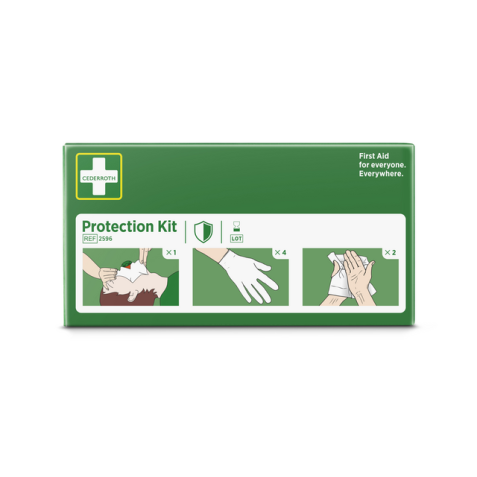 Protectiepakket Cederroth beademingsdoekjes