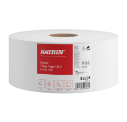 Toiletpapier Katrin Gigant M jumbo medium 2-laags 300m wit 93625