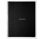 Rhodia Greenbook Recycled Notebook A4+ Ruled 160 Pages 90g Soft Cover