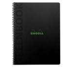 Cahier Rhodia Greenbook recyclé A5+ ligné 160 pages 90g couverture rigide