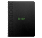 Rhodia Greenbook Recycling-Notizbuch A5+ liniert 160 Seiten 90g weicher Einband