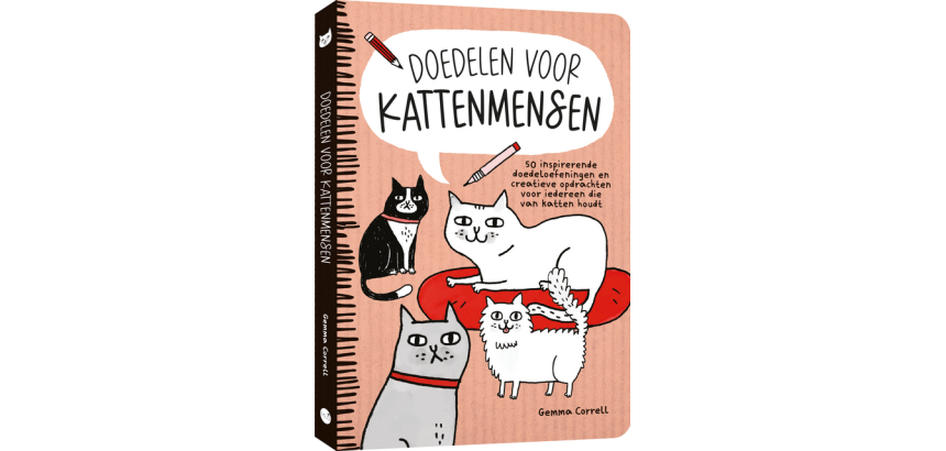 Album de dessin MUS Doedelen voor kattenmensen