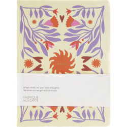 Notitieboek A-Journal Fabrique Palmtree Pink lijn