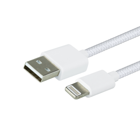Kabel Green Mouse USB-A to Lightning data Woven 2m