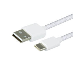Kabel Green Mouse USB-A to USB-C data Woven - 2m