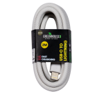 Kabel Green Mouse USB-C to Lightning data Woven 2m