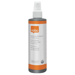 Spray nettoyant tableau blanc Nobo à base d'eau 250ml
