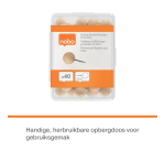 Punaises Nobo hout voor memobord 40 stuks