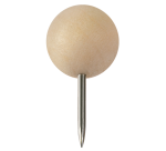 Punaises Nobo hout voor memobord 40 stuks