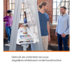 Lingette nettoyante tableau blanc Nobo sans plastique 100 pièces