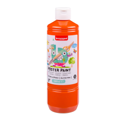 Plakkaatverf Bruynzeel fles à 500ml oranje