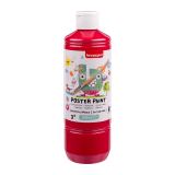 Plakkaatverf Bruynzeel fles à 500ml primair rood