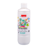 Plakkaatverf Bruynzeel fles à 500ml wit