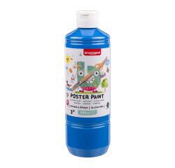 Plakkaatverf Bruynzeel fles 500ml lichtblauw